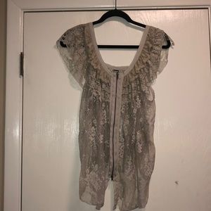 Gorgeous free people lace top